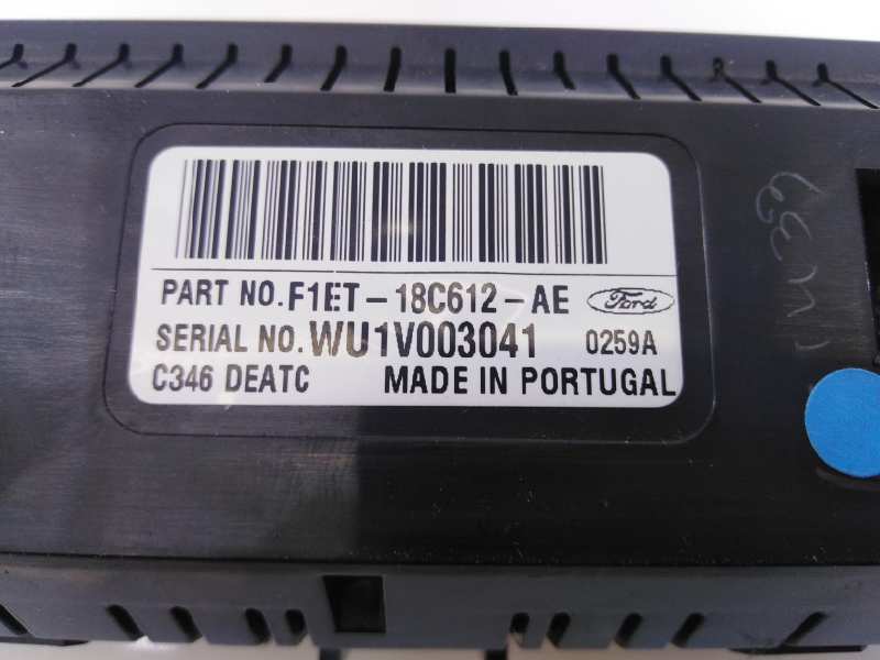 FORD Focus 3 generation (2011-2020) Climate  Control Unit F1ET18C612AE,WU1V003041,E3-B3-39-2 18678417