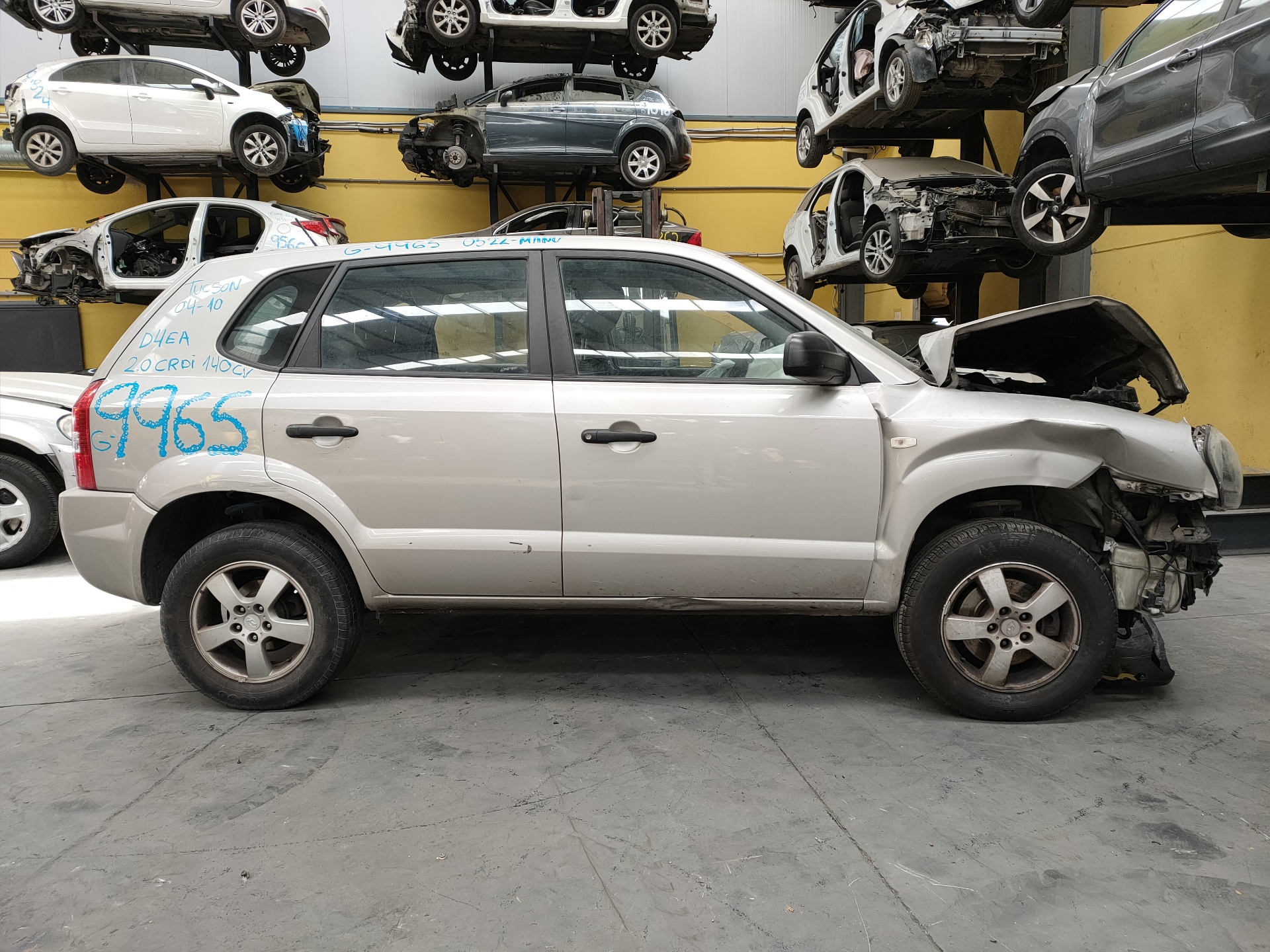 LANCIA Tucson 1 generation (2004-2010) Bromspedal 21793345