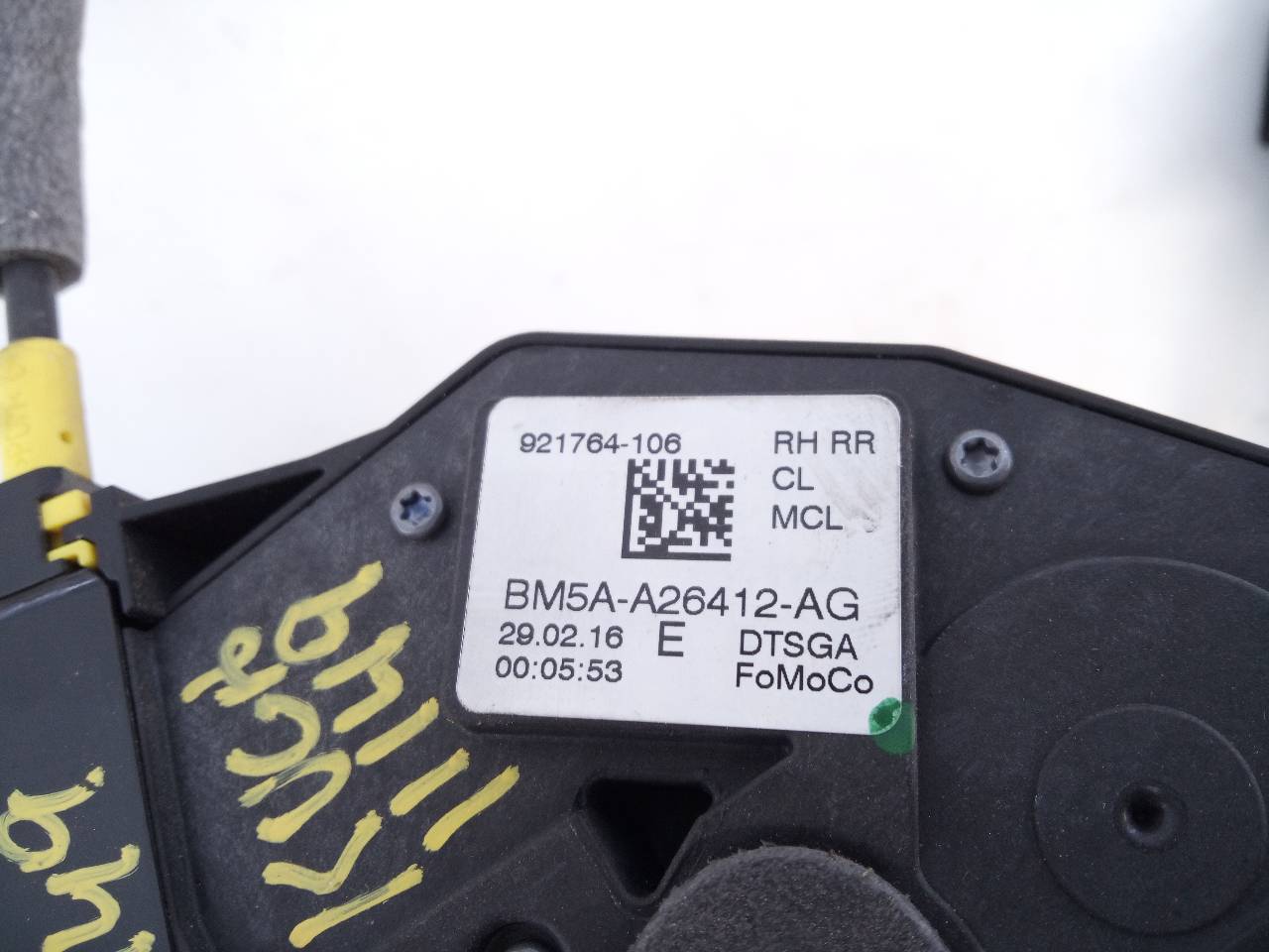 FORD Kuga 2 generation (2013-2020) Rear Right Door Lock BM5AA26412AG,E2-B3-49-2 21579030