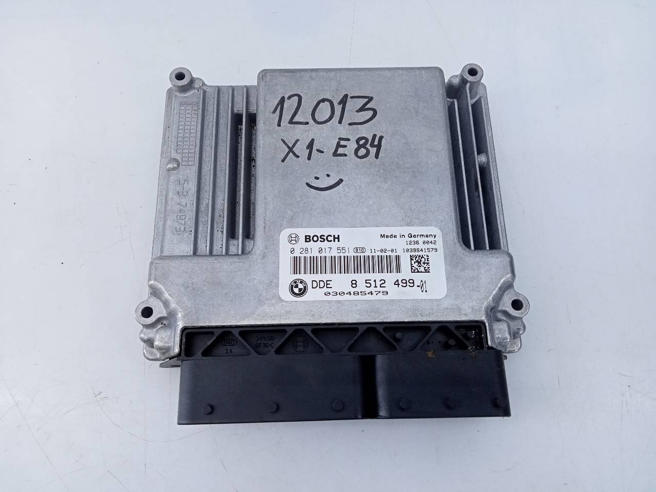 BMW X1 E84 (2009-2015) Motorkontrolenhed ECU 8512499,E3-A2-31-3 23301496