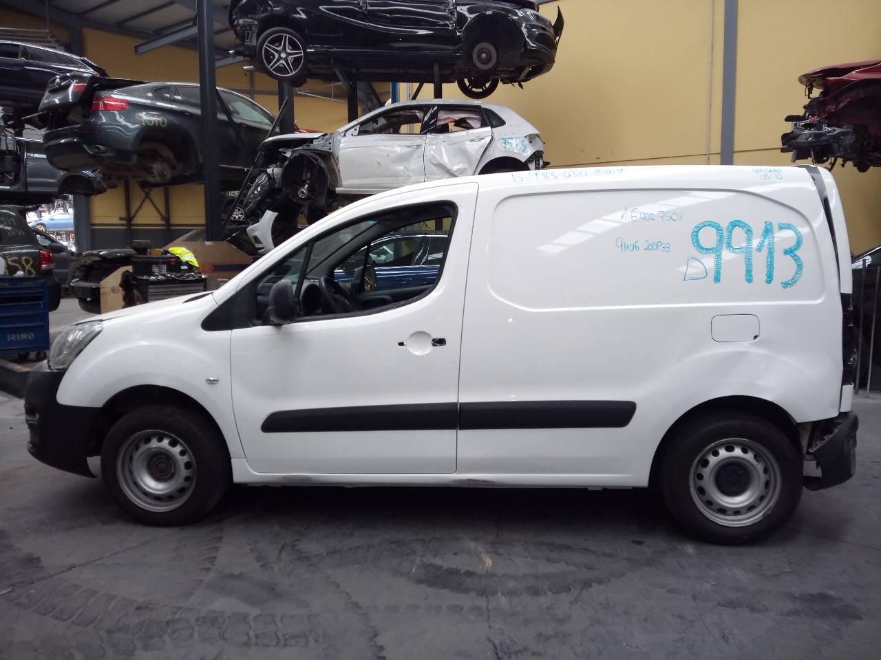 CITROËN Berlingo 2 generation (2008-2023) Стартер TS22E26, P3-B8-18-2, 9662854180 21792666