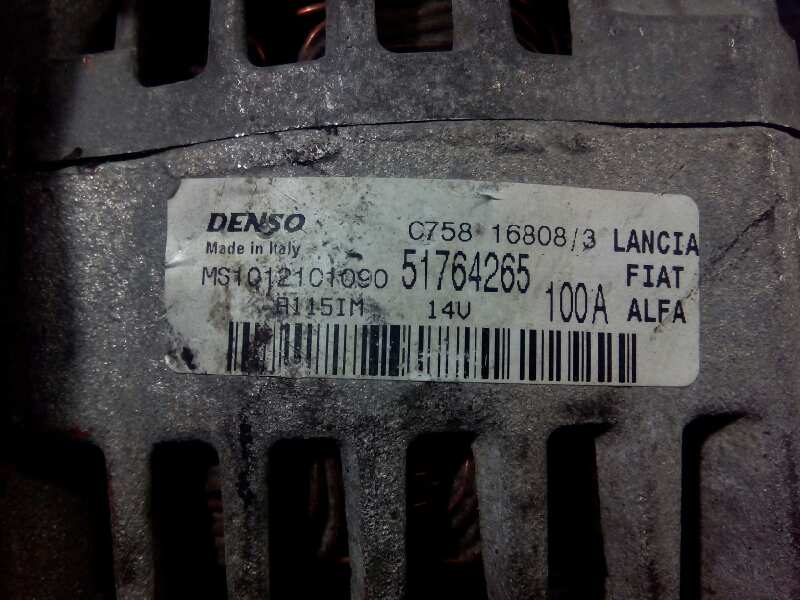 FIAT Bravo 2 generation (2007-2011) Alternator 51764265, MS1012101090, P3-A5-24-1 18383882