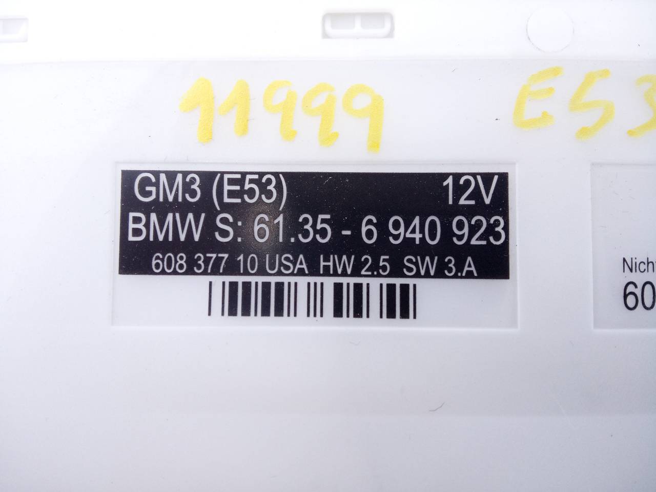 ALFA ROMEO 1 Series E81/E82/E87/E88 (2004-2013) Muut ohjausyksiköt 61356940923+,E3-A2-35-2 26272780