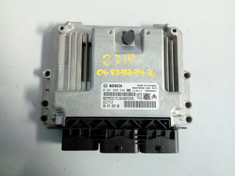 CITROËN C4 2 generation (2010-2024) Motorkontrollenhet ECU 9807885980,E3-B2-24-2 18342515