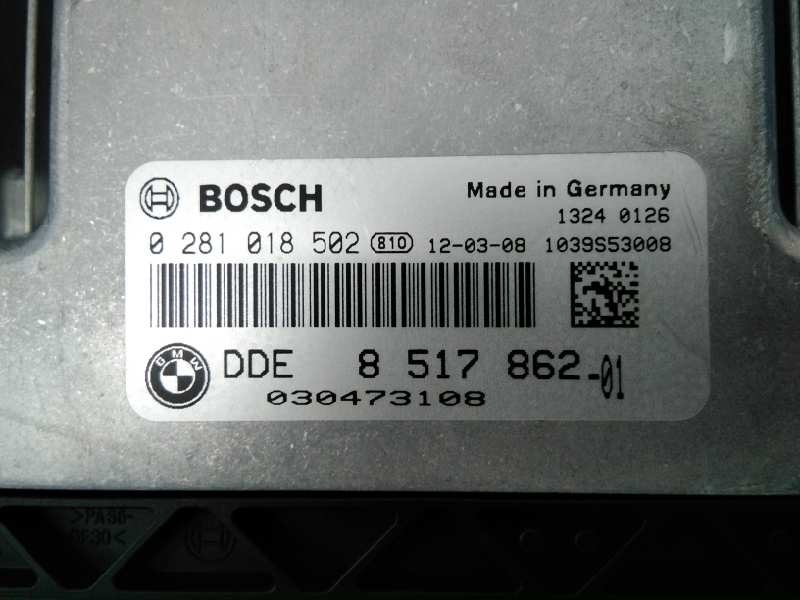 BMW X4 F26 (2014-2018) Блок управления двигателем 851786201, 0281018502, E3-A2-40-2 18555918