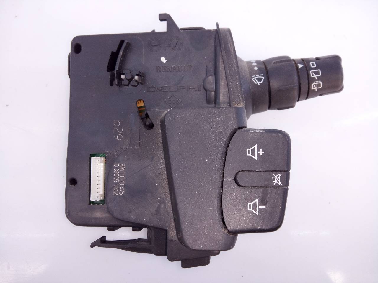 RENAULT Clio 2 generation (1998-2013) Indicator Wiper Stalk Switch 88103003475, E2-A1-38-2 18776839