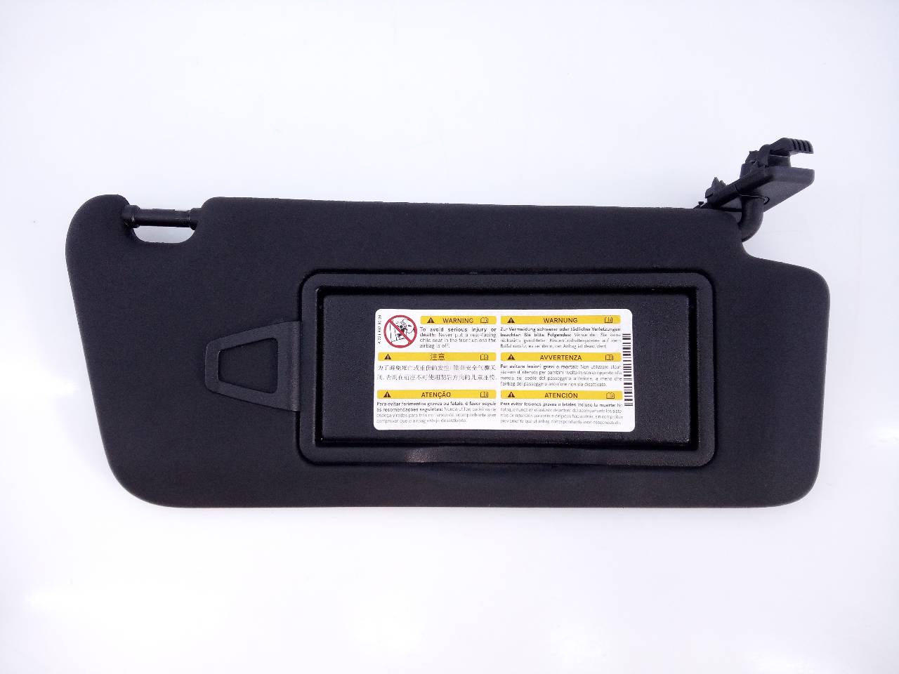 FIAT E-Class W212/S212/C207/A207 (2009-2016) Right Side Sun Visor 090824090757,E1-A2-43-1 21801441