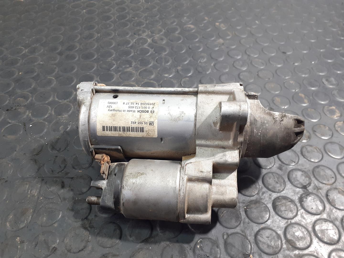 OPEL Corsa D (2006-2020) Starter Motor 55591492, 20150208, P3-B7-28-1 18684721