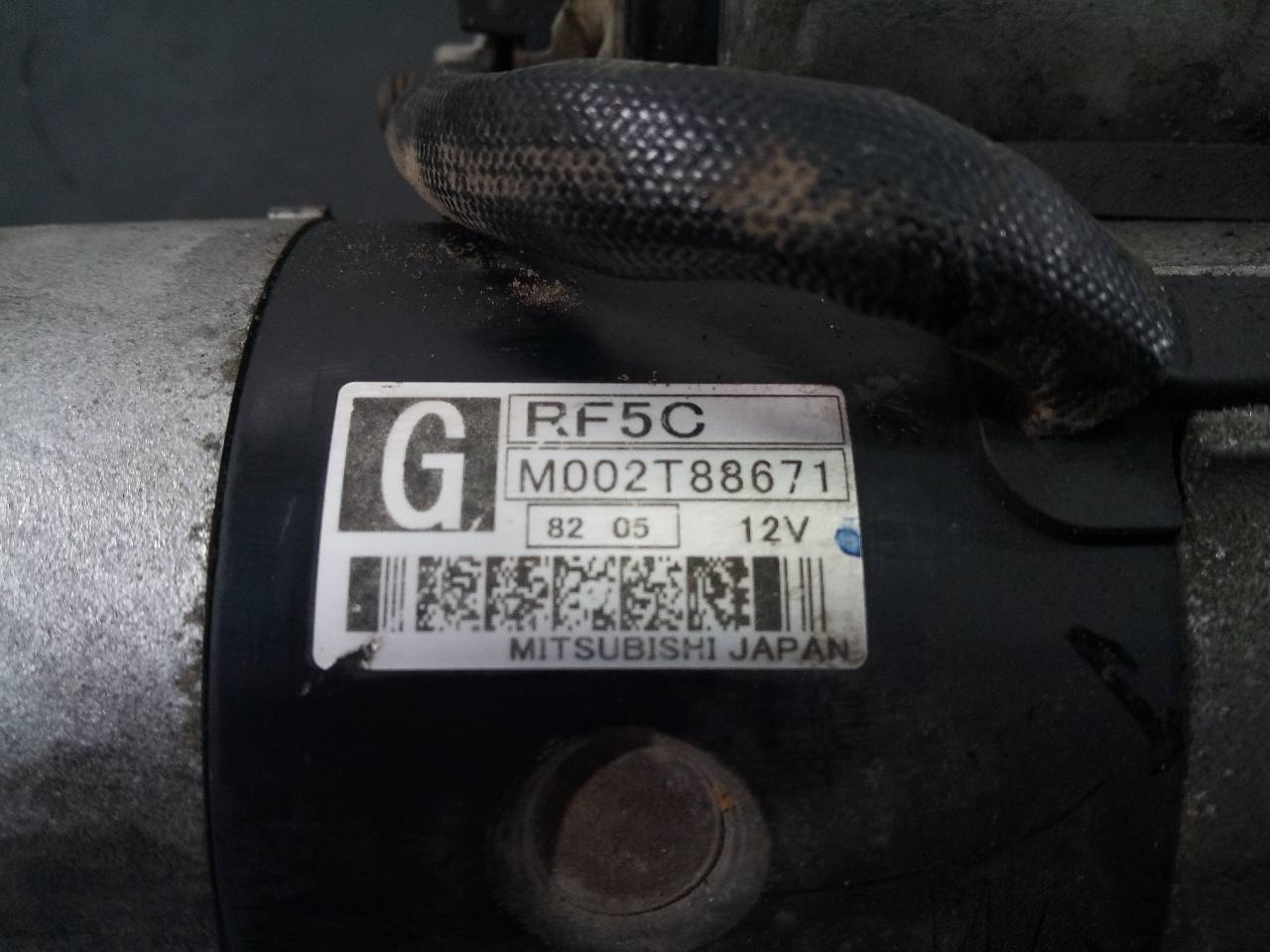 MAZDA 5 1 generation (2005-2010) Starter Motor M002T88671, P3-A7-7-3 24454202