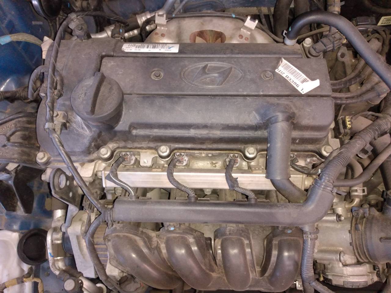 HYUNDAI i20 IB (2 generation) (2014-2020) Engine G4LA+ 26277165