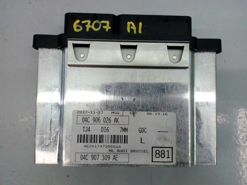 AUDI A7 C7/4G (2010-2020) Engine Control Unit ECU 04C907309, 0261S10530, E2-A1-17-3 18515129