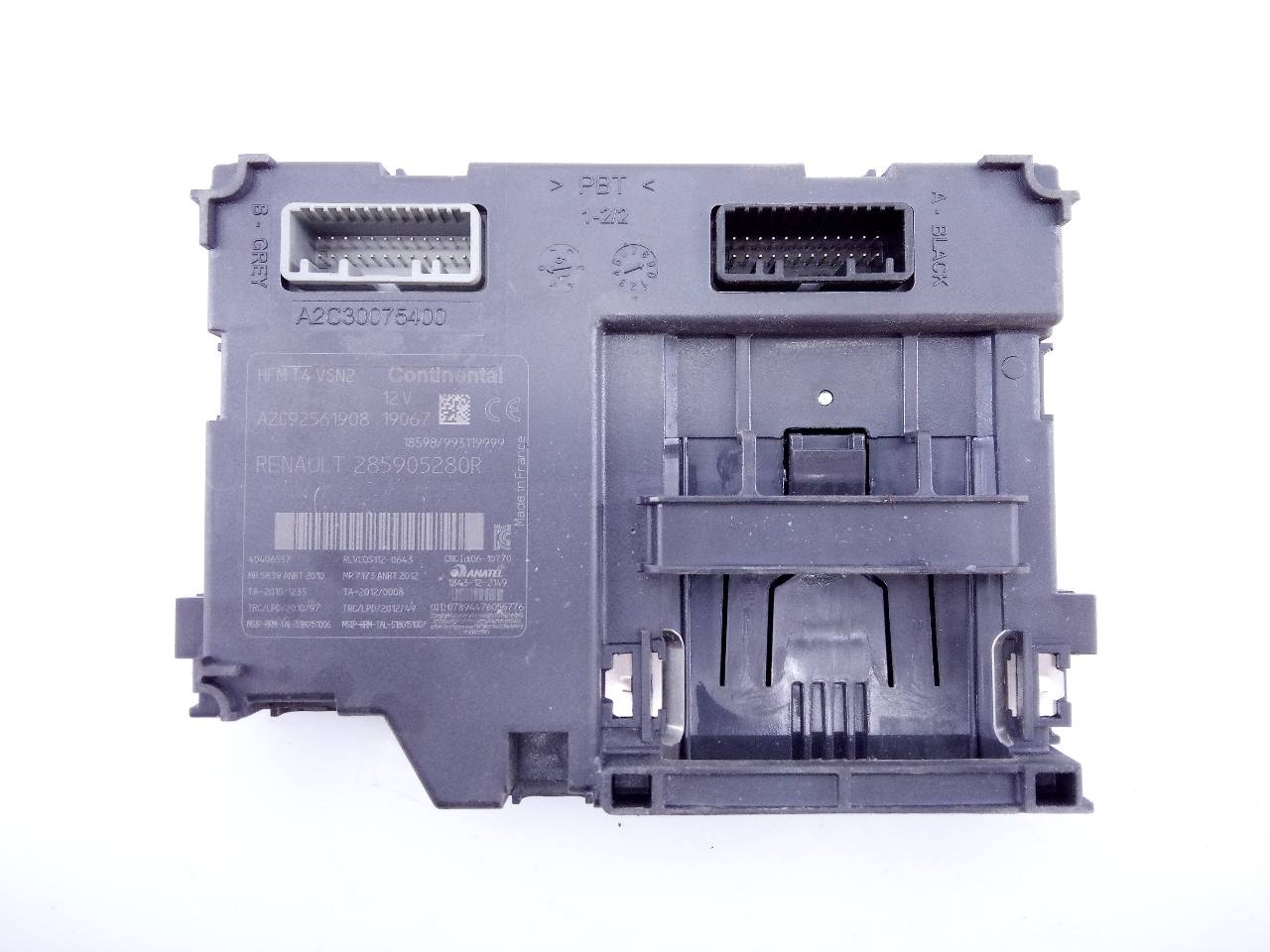 RENAULT Captur 1 generation (2013-2019) Other Control Units 285905280R,E2-A1-33-2 24087650