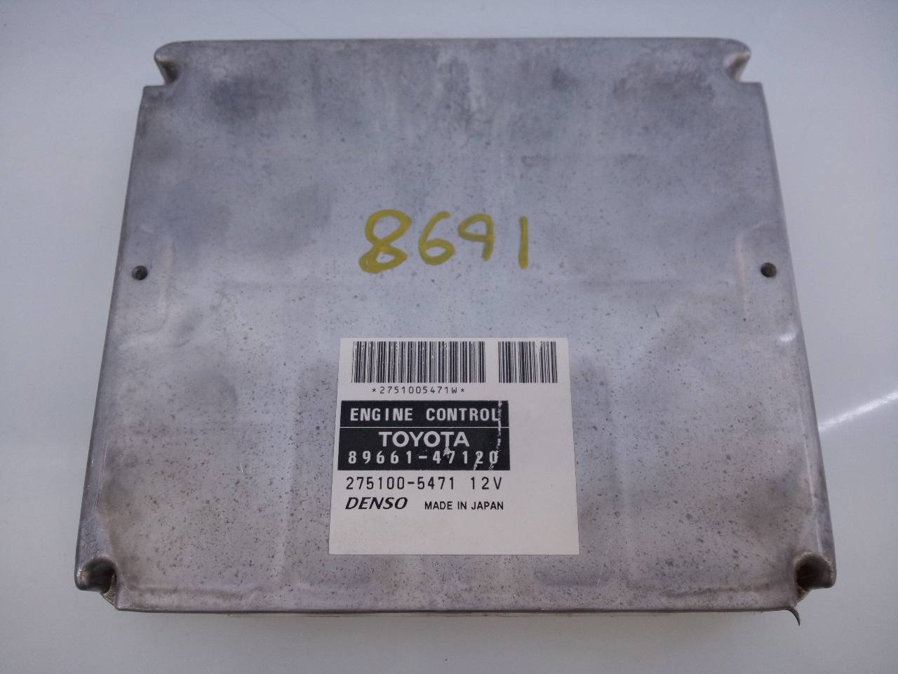 TOYOTA Prius 2 generation (XW20) (2003-2011) Calculateur d'unité de commande du moteur 8966147120,2751005471,E3-B2-18-5 18705047