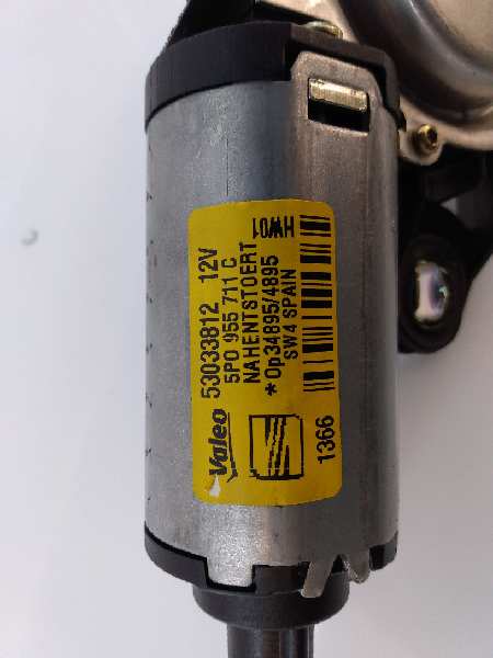 SEAT Toledo 3 generation (2004-2010) Tailgate  Window Wiper Motor 5P0955711C, 53033812, E2-A1-43-4 18679190