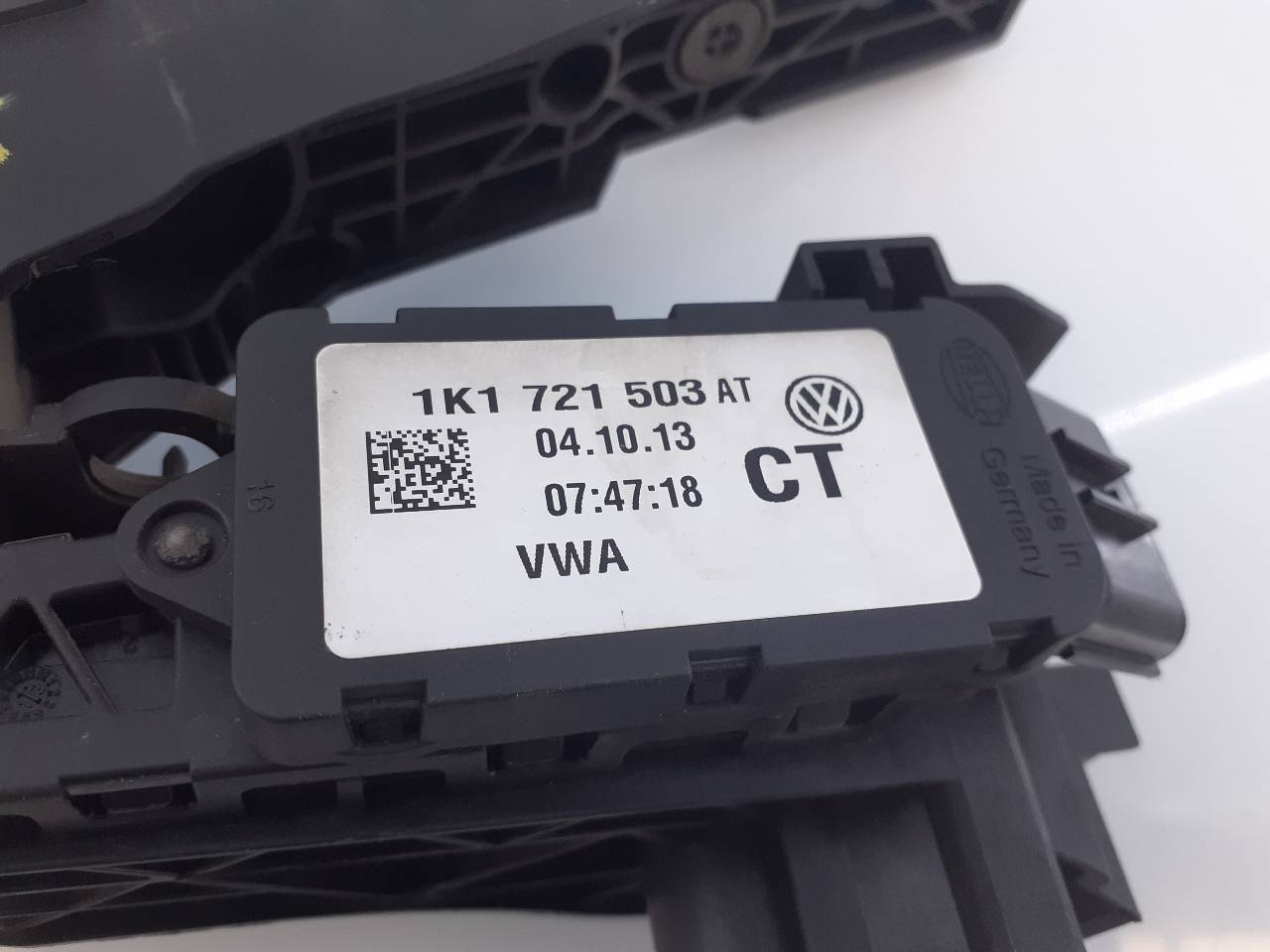 VOLKSWAGEN Passat B7 (2010-2015) Throttle Pedal 1K1721503AT, E2-A1-2-4 18728893