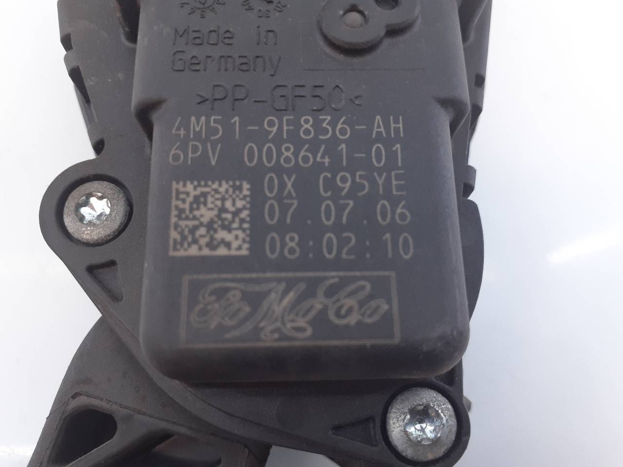 FORD Focus 2 generation (2004-2011) Педаль газа 6PV00864101,E3-B3-8-4 18728485