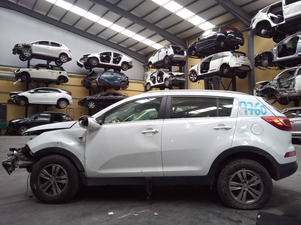 KIA Sportage 3 generation (2010-2015) Galinis dešinys suportas 21792705