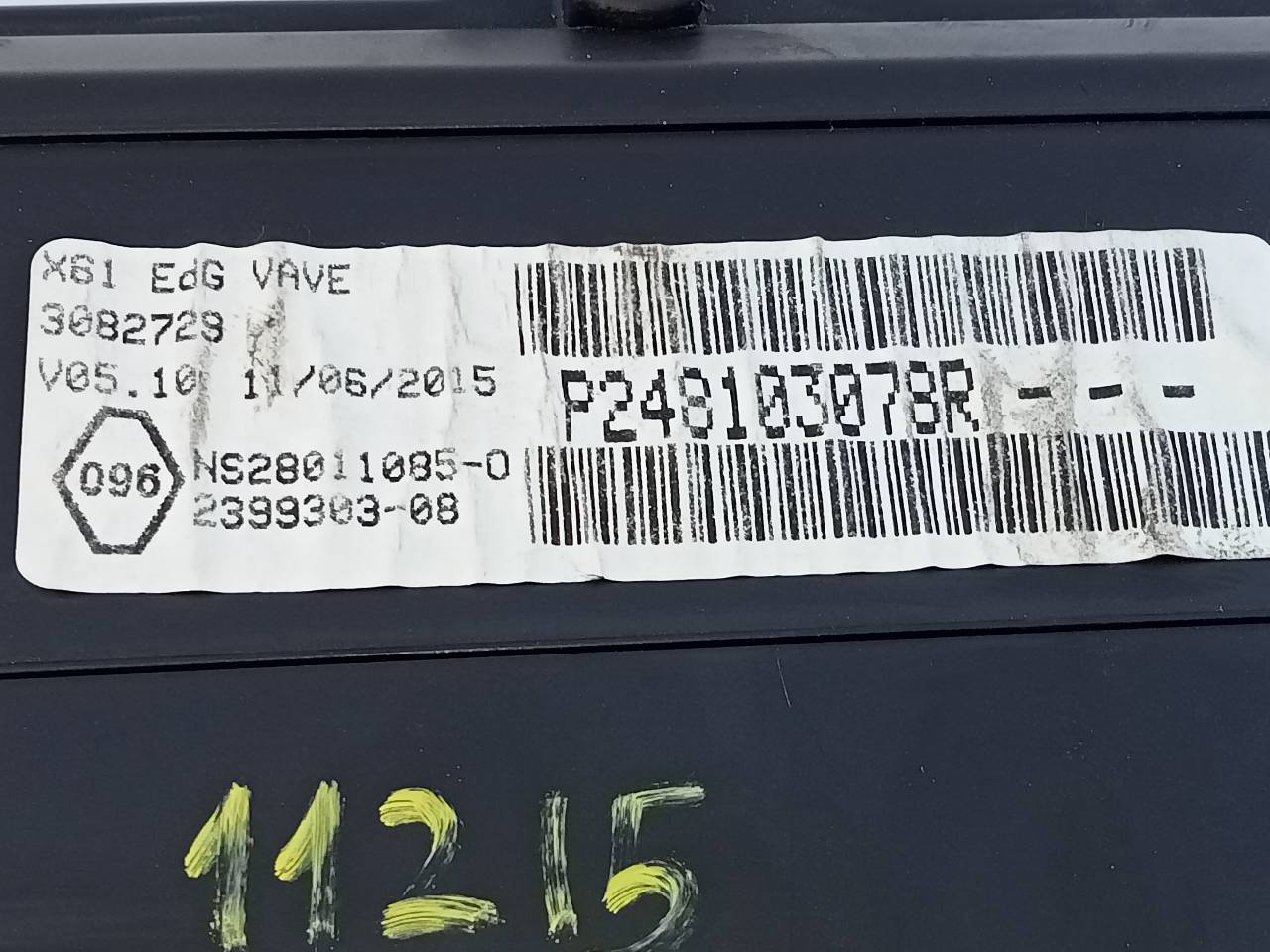 RENAULT Kangoo 2 generation (2007-2021) Spidometras (Prietaisų skydelis) 248103078R,E2-A1-38-2 21821593