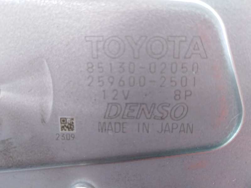 TOYOTA Auris 1 generation (2006-2012) Galinio dangčio (bagažinės) valytuvo varikliukas 8513002050, 2596002501 24484646