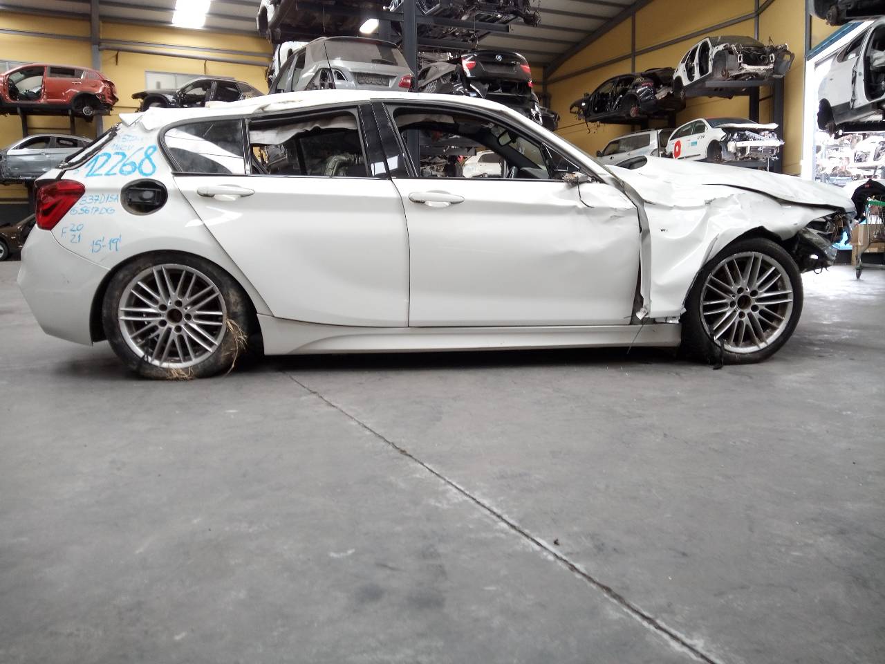 BMW 1 Series F20/F21 (2011-2020) Нагревательный вентиляторный моторчик салона T958225 26269910