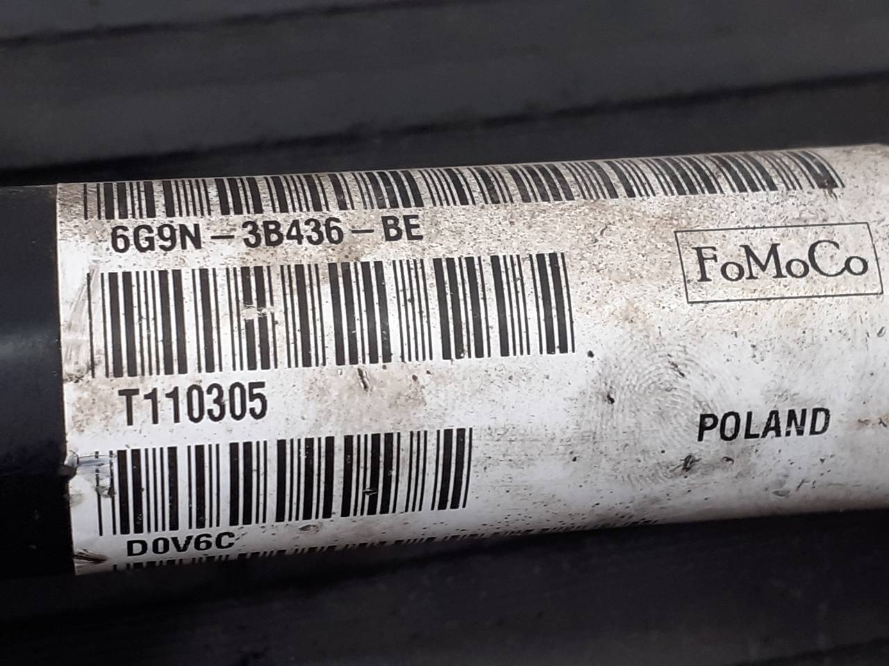 VOLVO V60 1 generation (2010-2020) Front Right Driveshaft 6G9N3B436BE, P1-A6-17 18692921