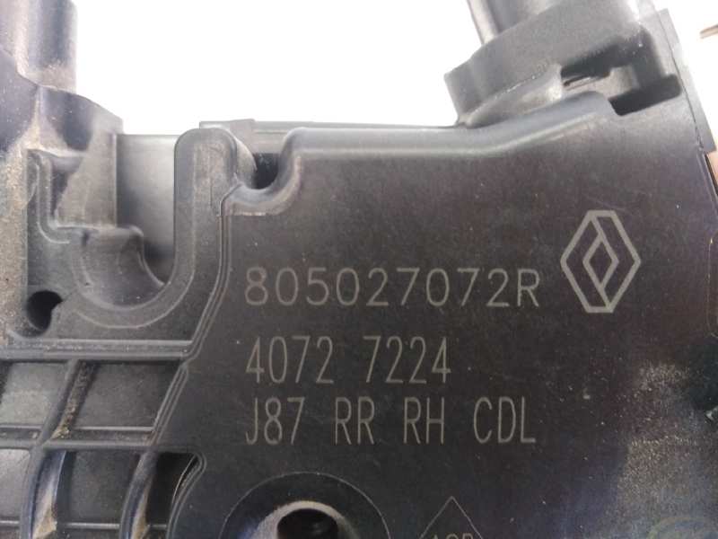 RENAULT Captur 1 generation (2013-2019) Rear Right Door Lock 805027072R,E1-A1-42-2 18536226