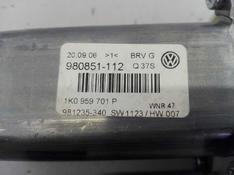 VOLKSWAGEN Passat B6 (2005-2010) Front Left Door Window Regulator Motor 980851112,1K0959793L,E1-B6-20-1 25825804