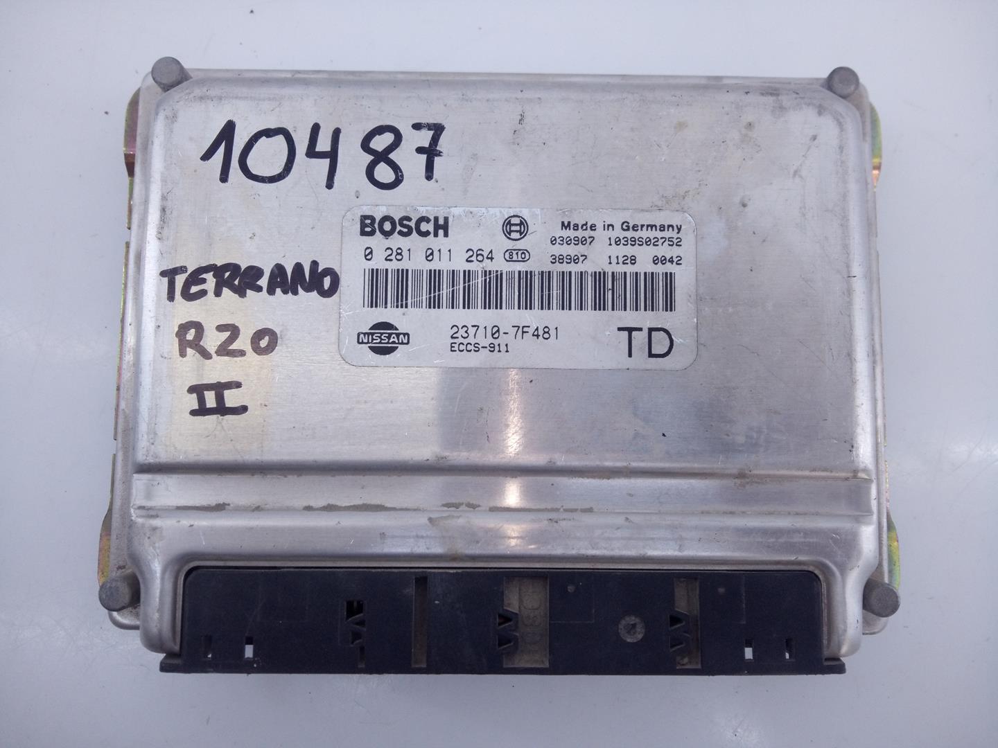 VOLVO Terrano 2 generation (1993-2006) Engine Control Unit ECU 0281011264, 237107F481, E3-B4-31-3 20958262