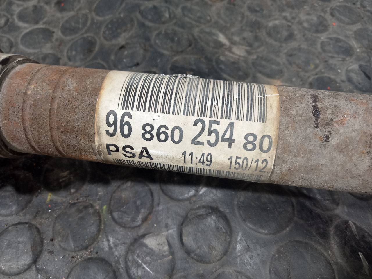 PEUGEOT 208 Peugeot 208 (2012-2015) Front Right Driveshaft 9686025480, P1-B6-24 21797672