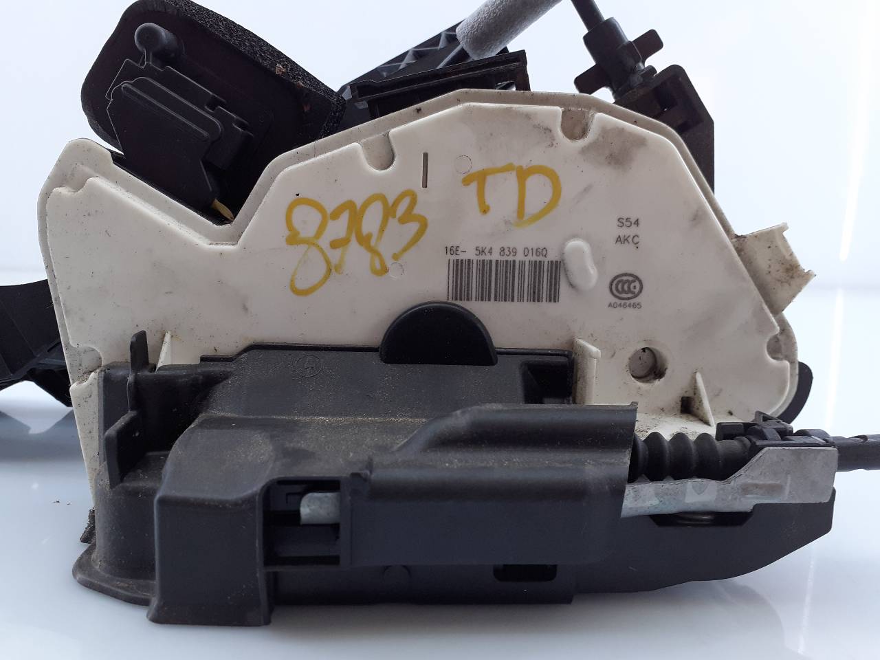 VOLKSWAGEN Golf 7 generation (2012-2024) Rear Right Door Lock 5K4839016Q,E1-B6-22-2 18709279