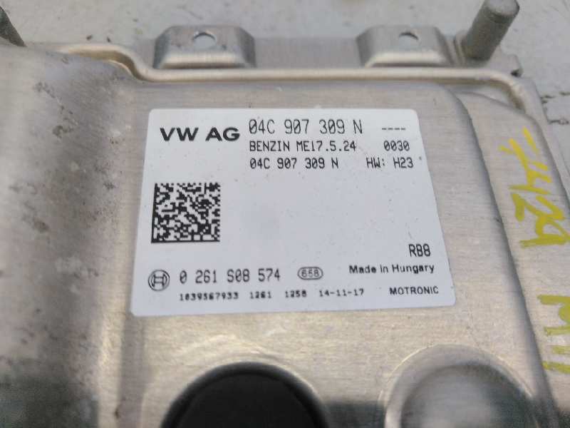 SEAT Alhambra 2 generation (2010-2021) Engine Control Unit ECU 04C907309N, E2-A1-17-7 18593096