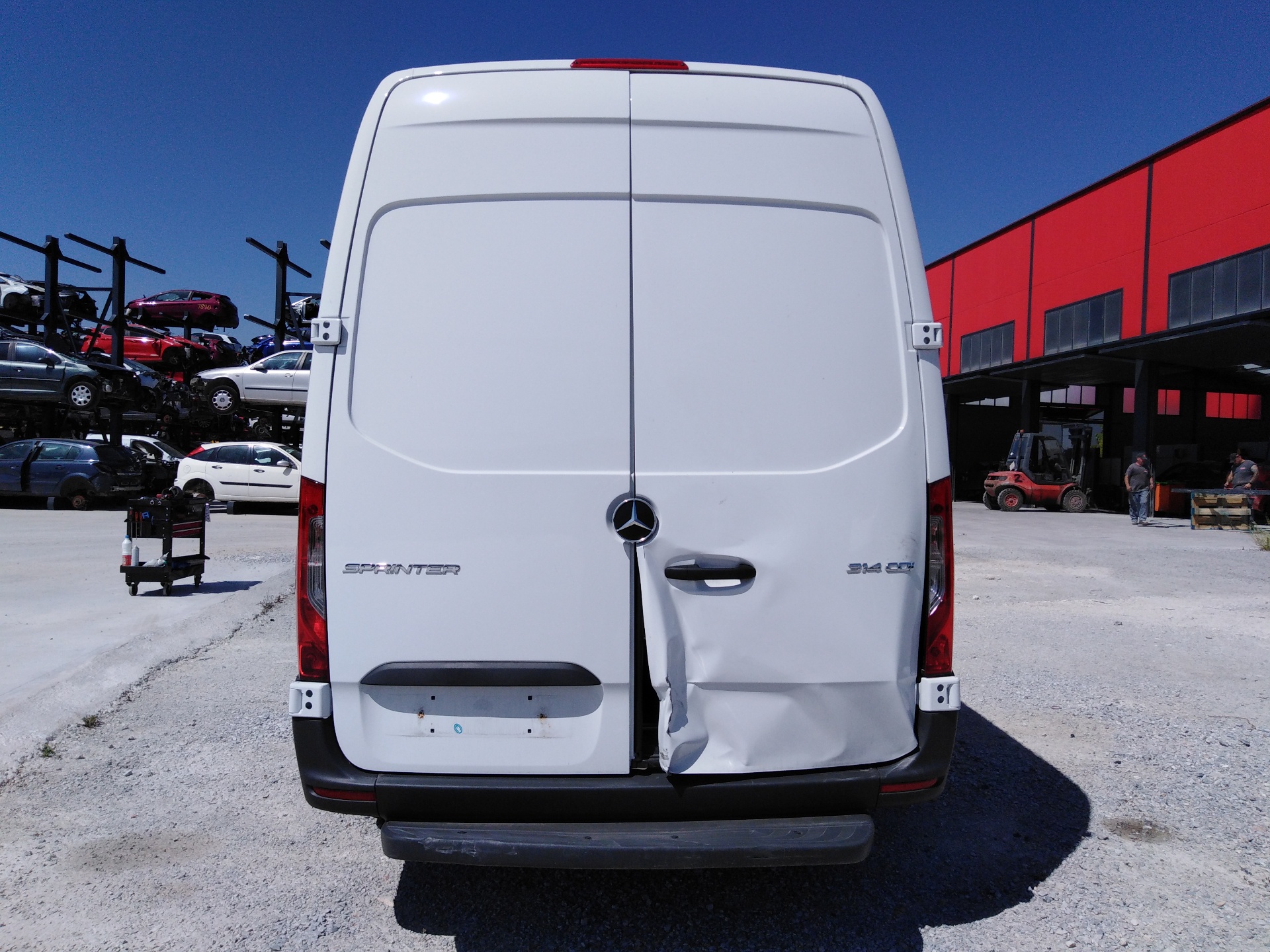 MERCEDES-BENZ Sprinter 2 generation (906) (2006-2018) Elülső ablaktörlő szerkezet E1-A2-52-1 26268488