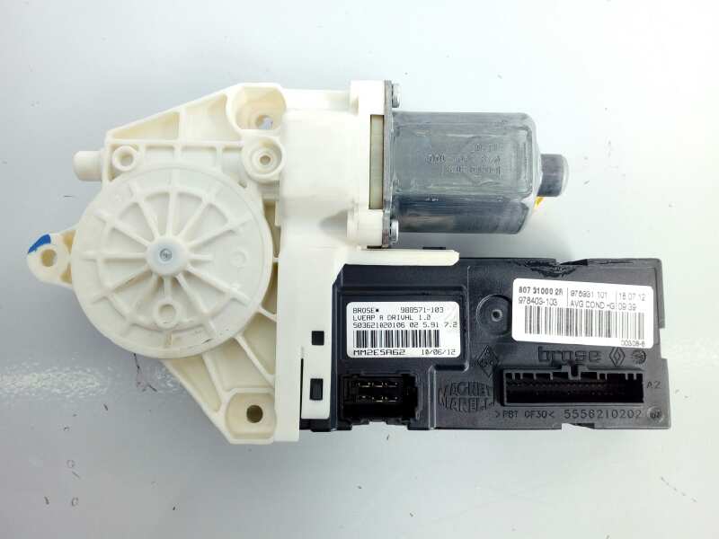 RENAULT Laguna 3 generation (2007-2015) Motor regulator geam ușă stânga față 807310002R, E1-A1-8-3 18377728