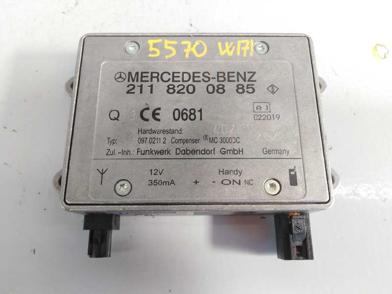 MERCEDES-BENZ SLK-Class R171 (2004-2011) Antenna 2118200885, E3-A1-4-2 18428826