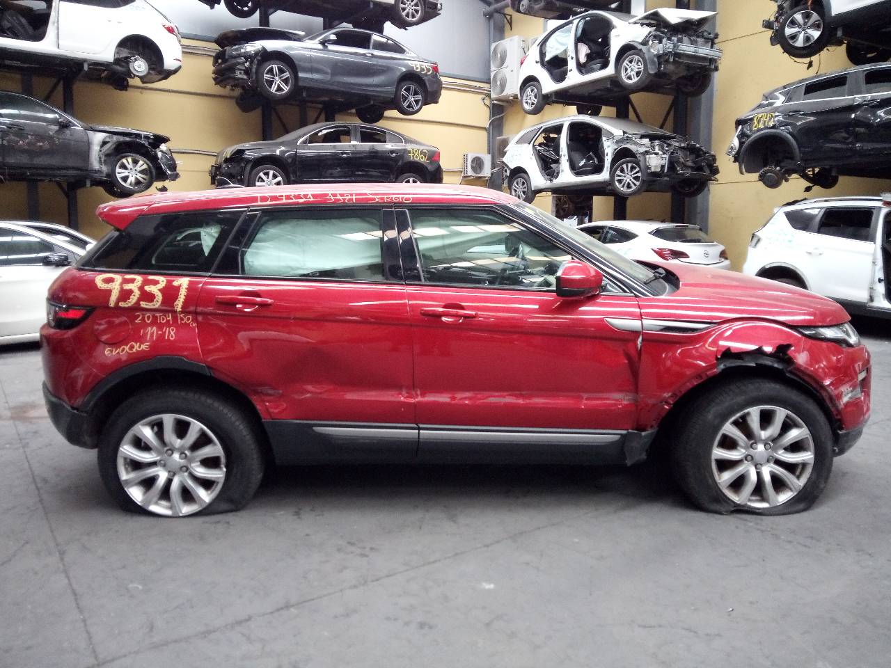 LAND ROVER Range Rover Evoque L538 (1 gen) (2011-2020) Galinio dangčio spyna 6H52A442A66AF,E1-B4-20-2 18744735