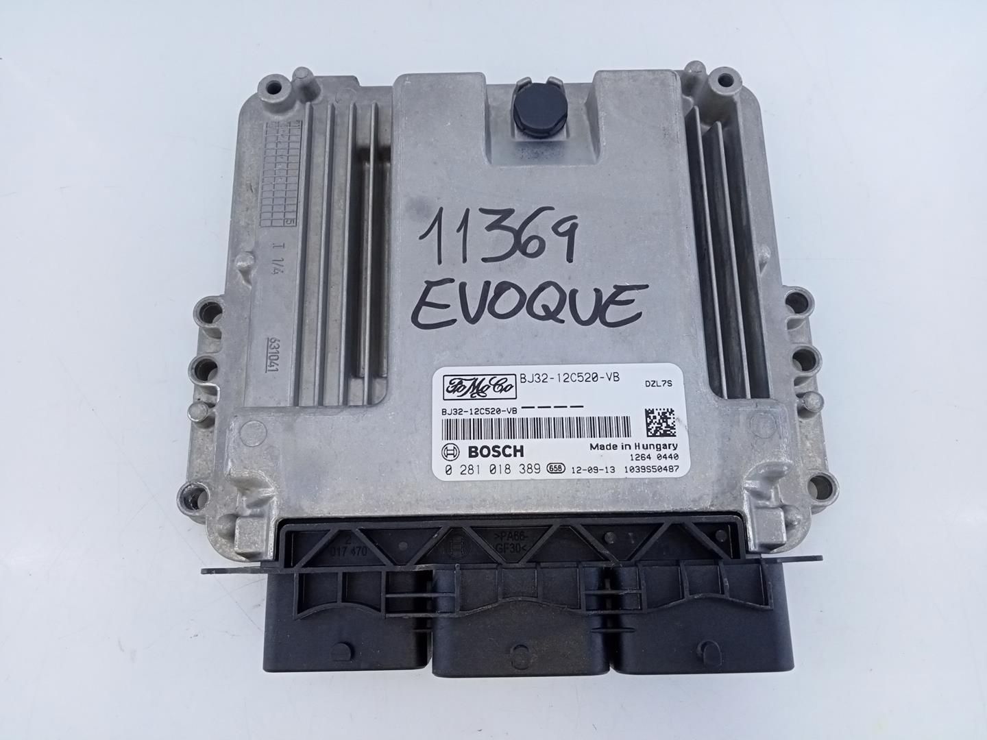 LAND ROVER Range Rover Evoque L538 (1 gen) (2011-2020) Motorkontrollenhet ECU BJ3212C520VB,0281018389,E3-B3-18-4 18779114