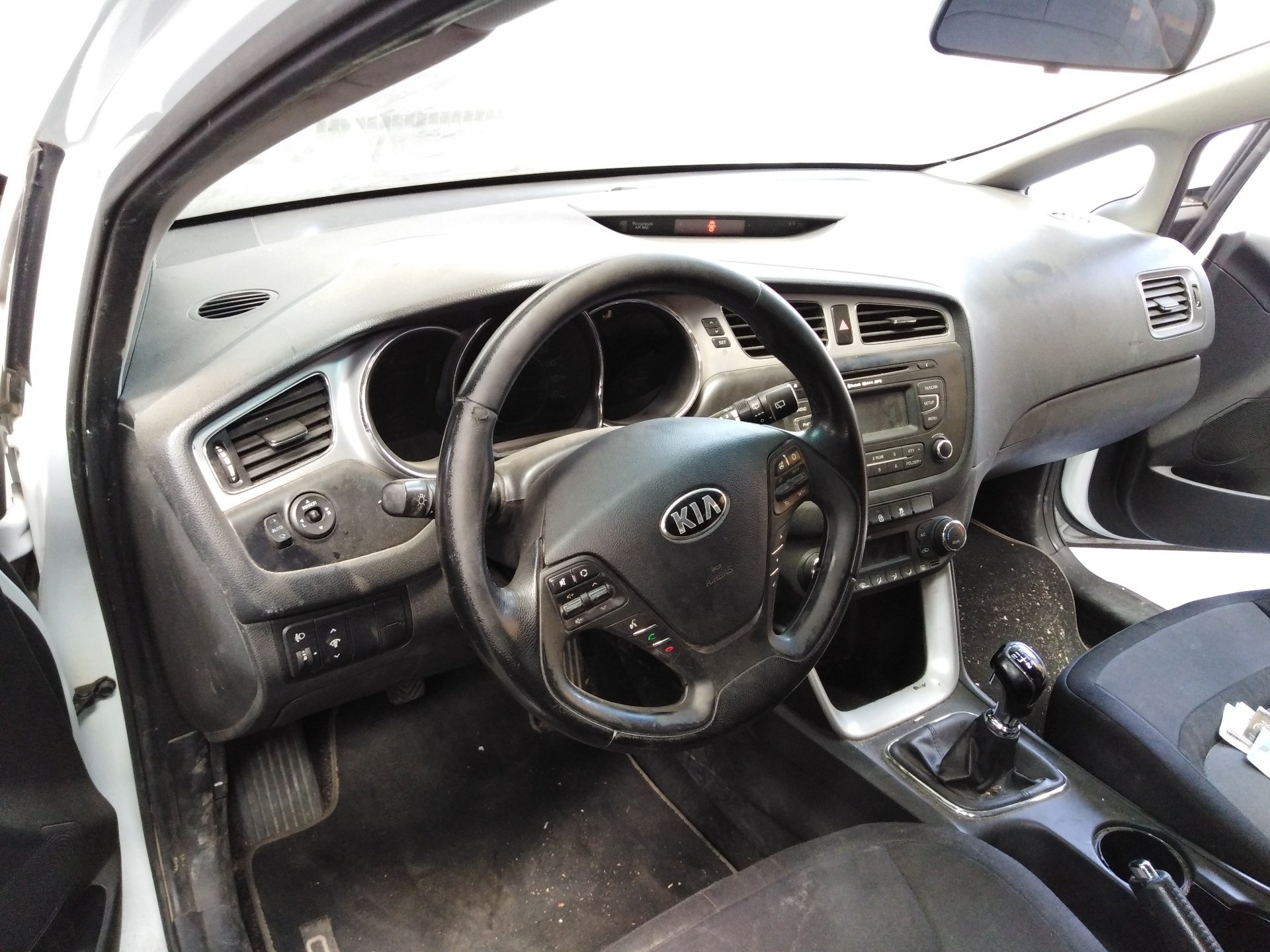 KIA Cee'd 2 generation (2012-2018) Priekinių dešinių durų spyna 81320A21101LM,E2-B5-50-2 20382848