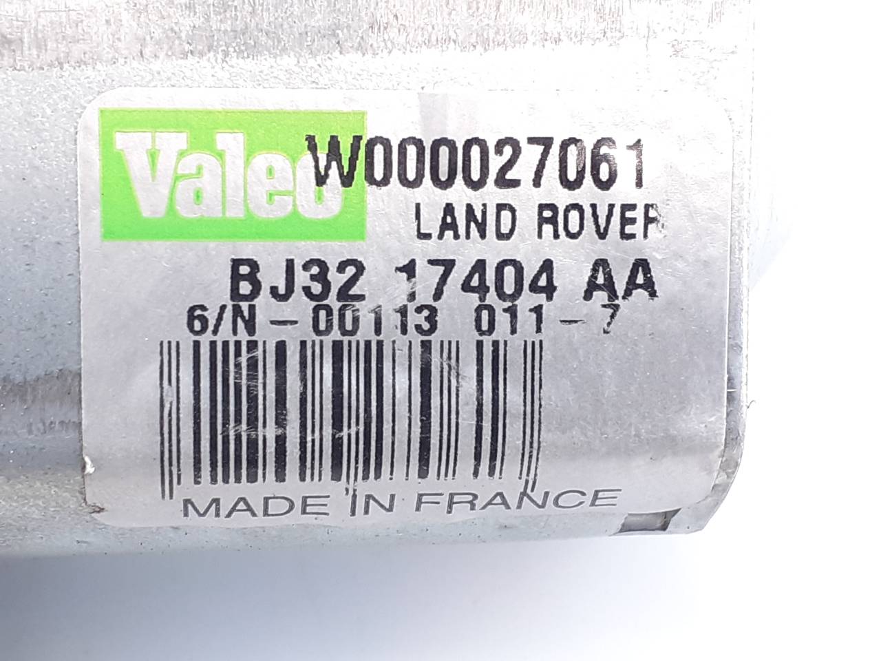 LAND ROVER Range Rover Evoque L538 (1 gen) (2011-2020) Tailgate  Window Wiper Motor BJ3217404AA, E1-B4-7-2 18708766