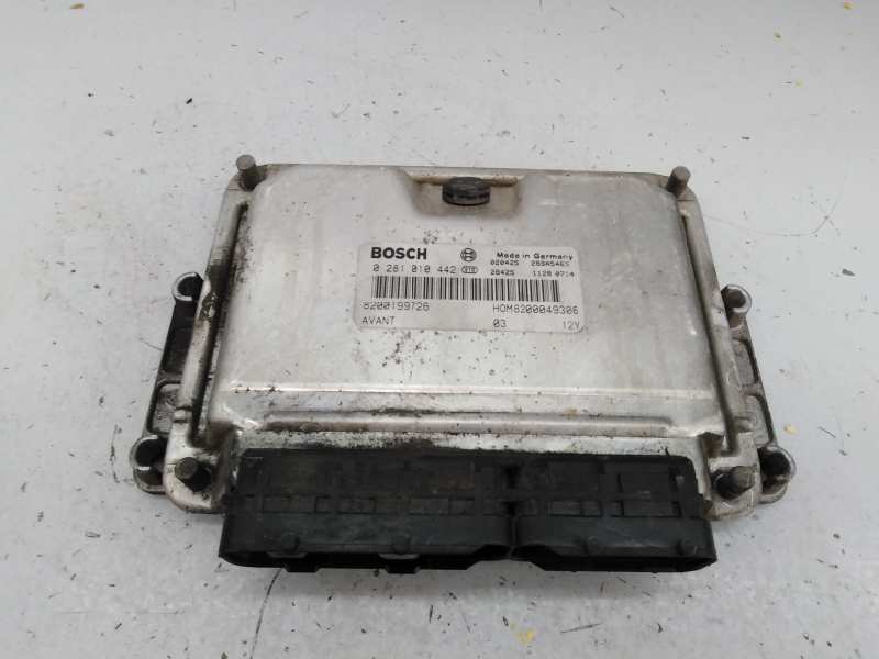 DAEWOO Scenic 1 generation (1996-2003) Engine Control Unit ECU 0281010442, 8200199726, E2-A1-29-7 18634020