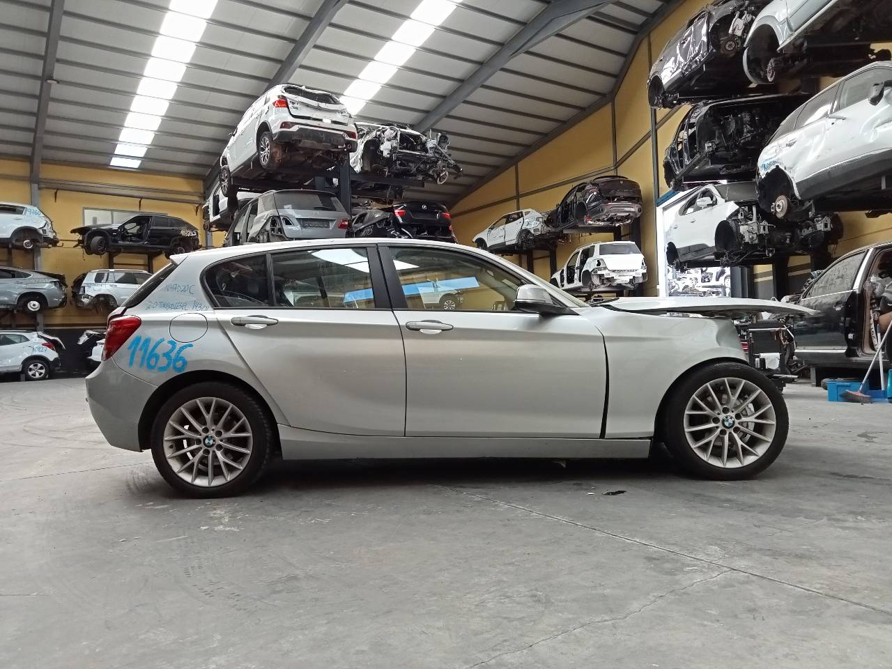 BMW 1 Series F20/F21 (2011-2020) Mecanism ștergător de parbriz față 726750302, W000026097 23287589