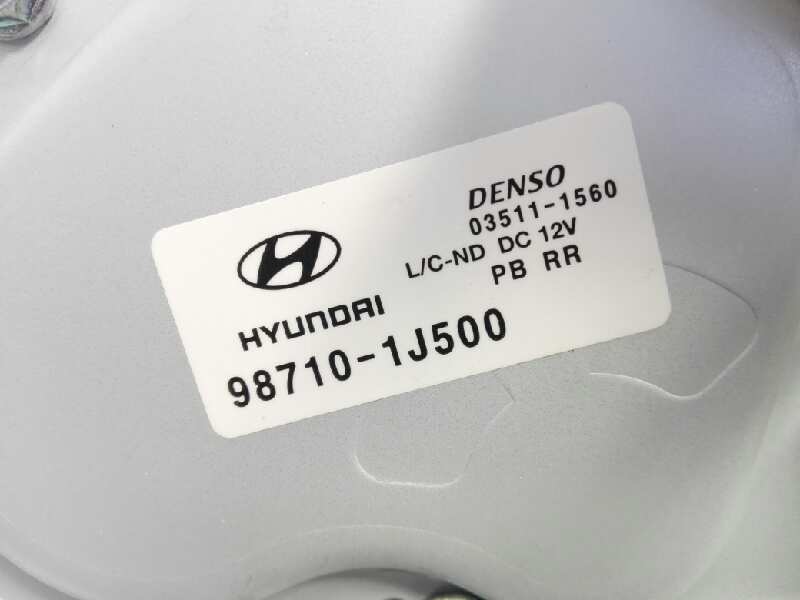 HYUNDAI i20 PB (1 generation) (2008-2014) Tailgate  Window Wiper Motor 987101J500, 035111560, E2-B5-14-2 18414769