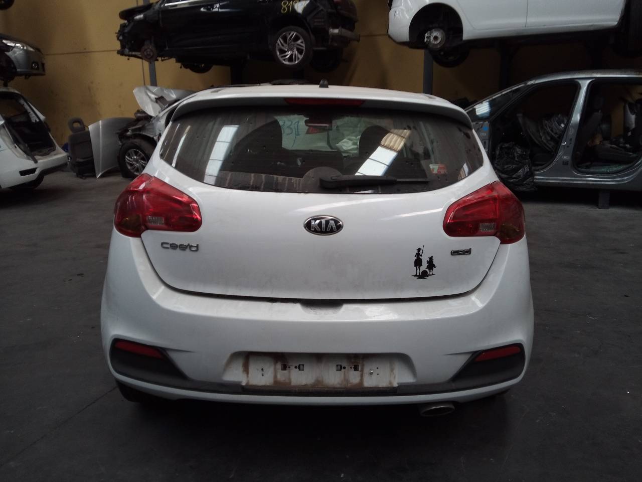 KIA Cee'd 2 generation (2012-2018) Vairo ritė (kasetė) R150400123,E3-A3-29-1 23202758