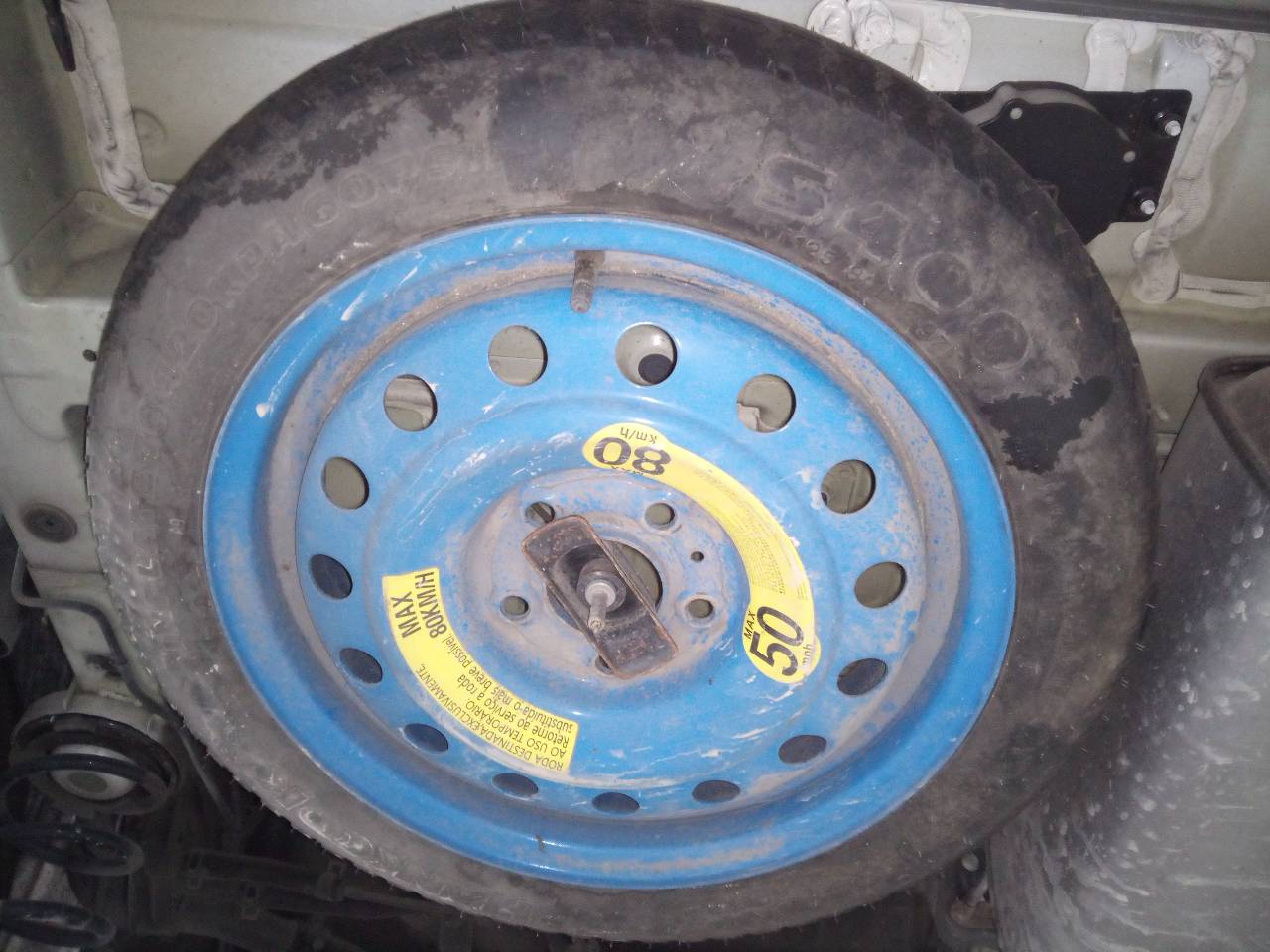 KIA Carens 3 generation (RP) (2013-2019) Spare Wheel 125/80/16 21822093