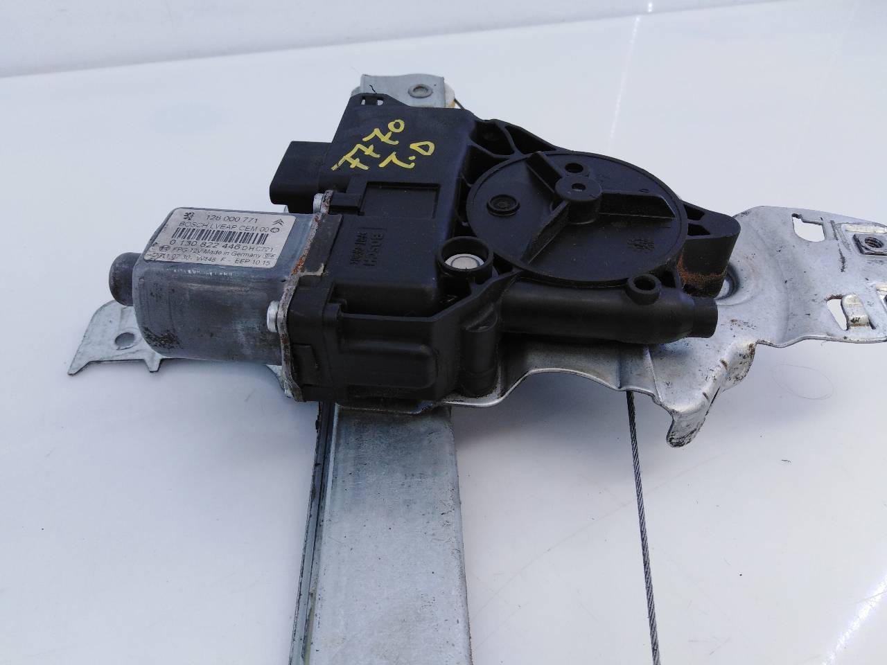 CITROËN C5 2 generation (2008-2017) Rear Right Door Window Regulator 128000771, E1-A4-16-1, 130822446 18624212