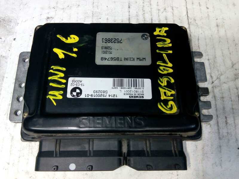 AUDI Cooper R50 (2001-2006) Engine Control Unit ECU S118012001, E3-A2-50-1 18347832