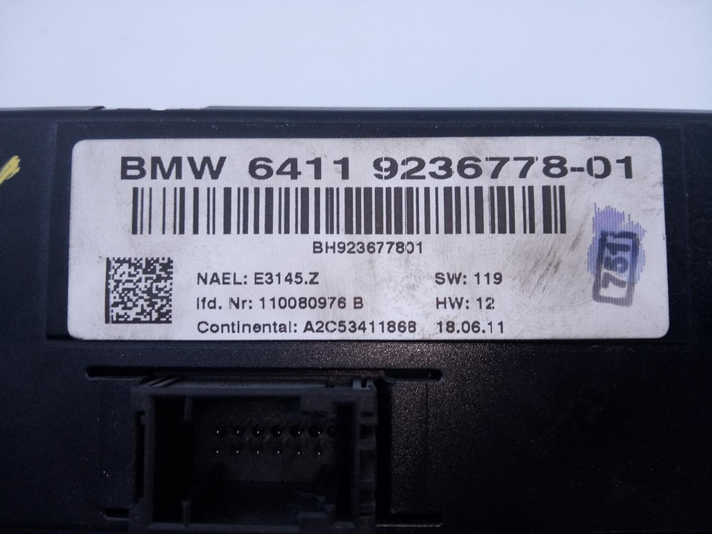 BMW X1 E84 (2009-2015) Unitate de control al climei 6411923677801, E3-A2-29-4 20957473