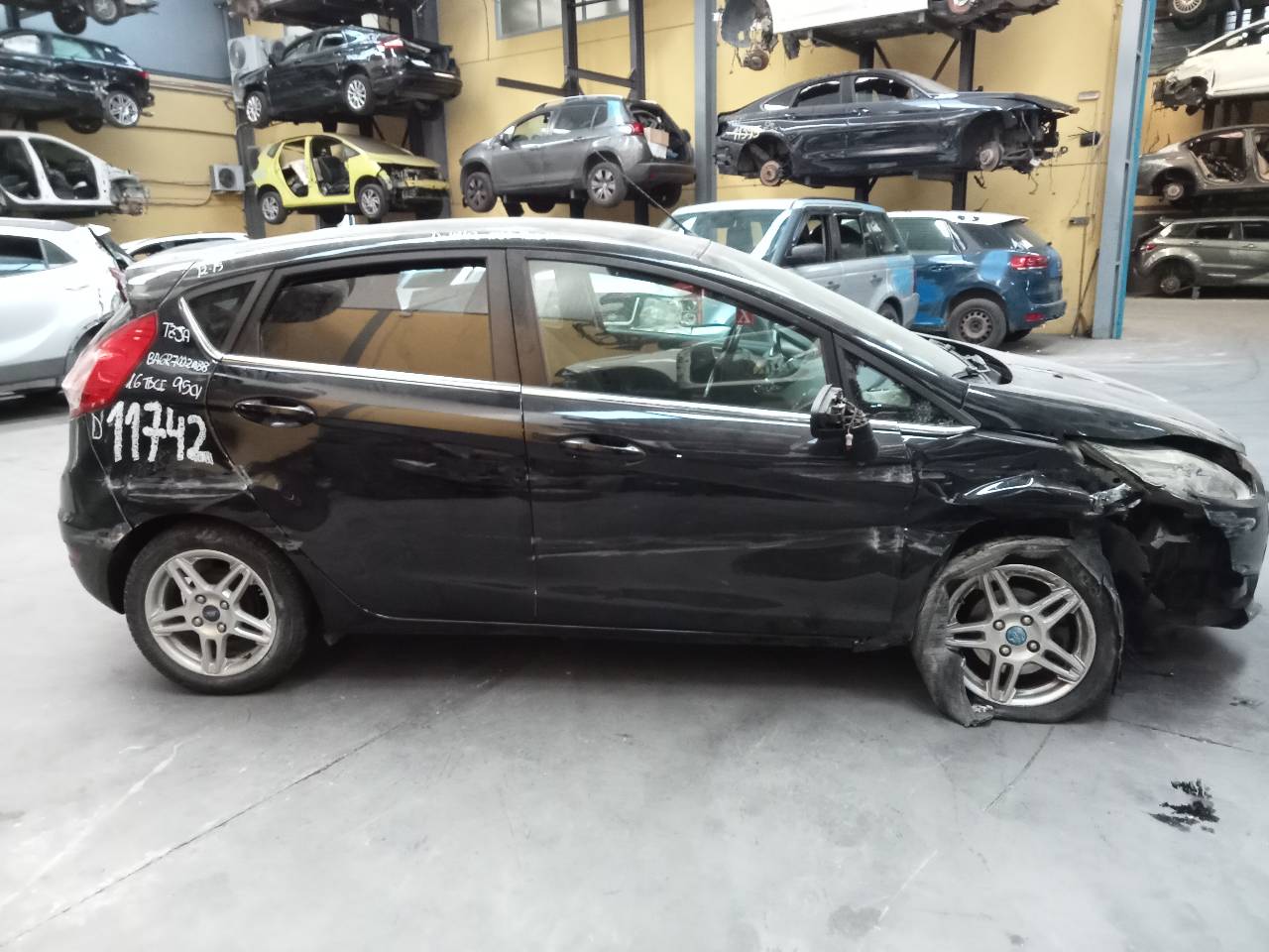 KIA Fiesta 5 generation (2001-2010) Bagasjelokk bak 21700301