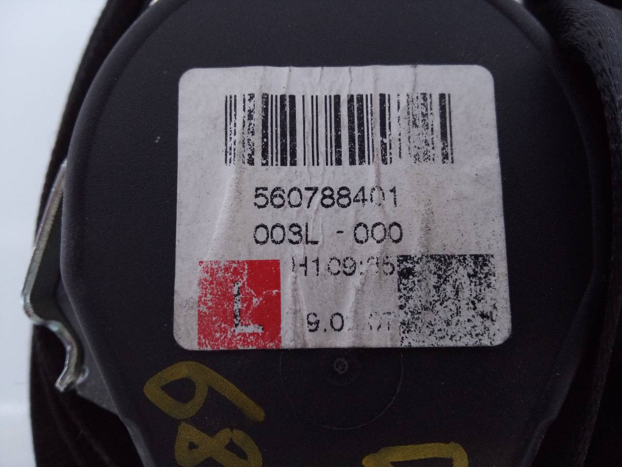 DODGE A6 C6/4F (2004-2011) Vasen etuturvavyö E1-B6-43-1 18525944