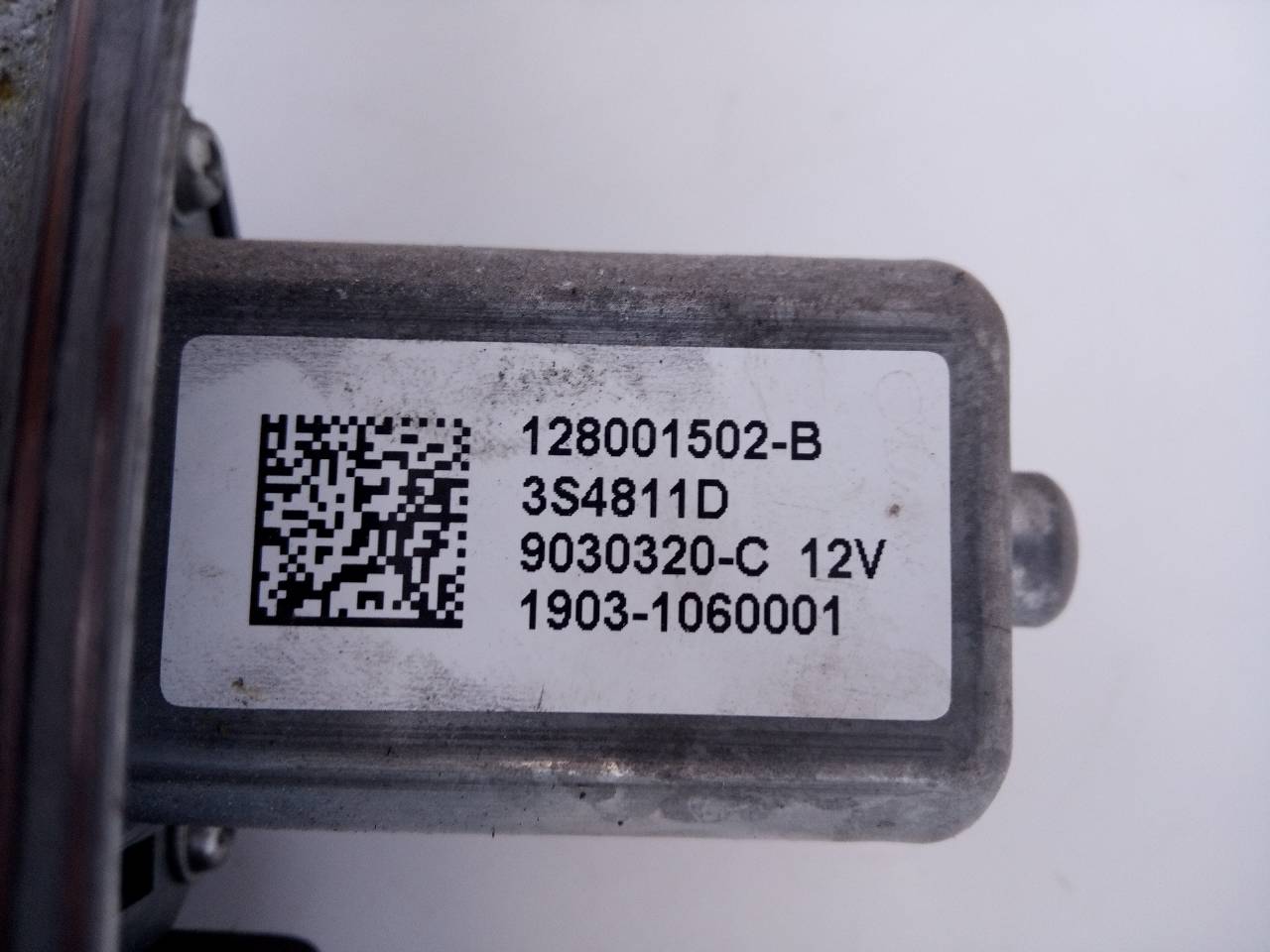 RENAULT Clio 3 generation (2005-2012) Priekinių kairių durų stiklo pakelėjas 128001502B, 9030320C, E1-A1-48-2 21630809