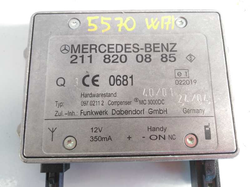 MERCEDES-BENZ SLK-Class R171 (2004-2011) Antenne 2118200885, E3-A1-4-2 18428826